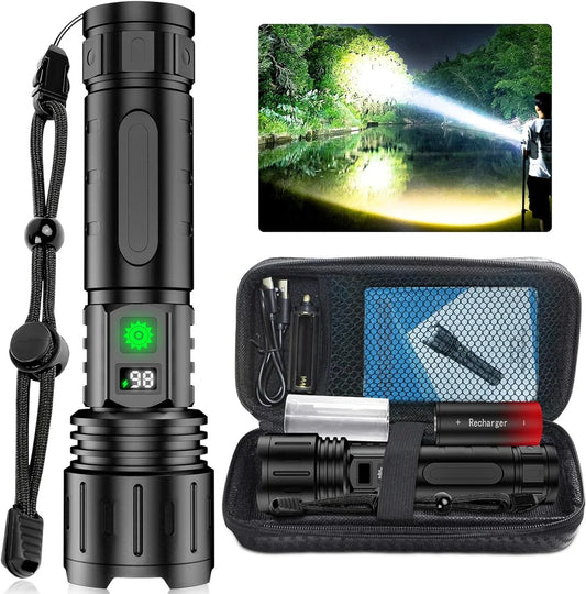 Brightest Rechargeable Flashlight in the World – 100,000 lumens