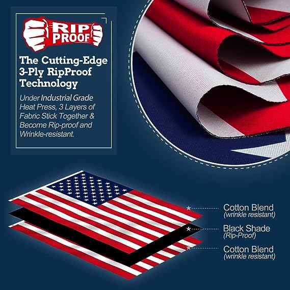 Rip-Proof USA Flag - Durable and Long-Lasting American Flag
