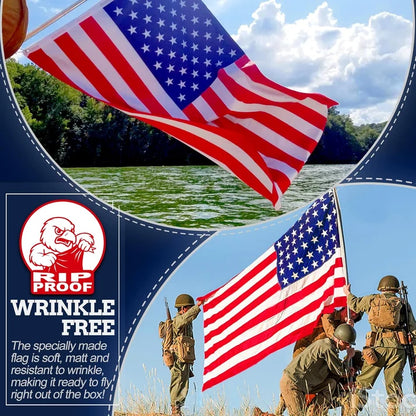 Rip-Proof USA Flag - Durable and Long-Lasting American Flag
